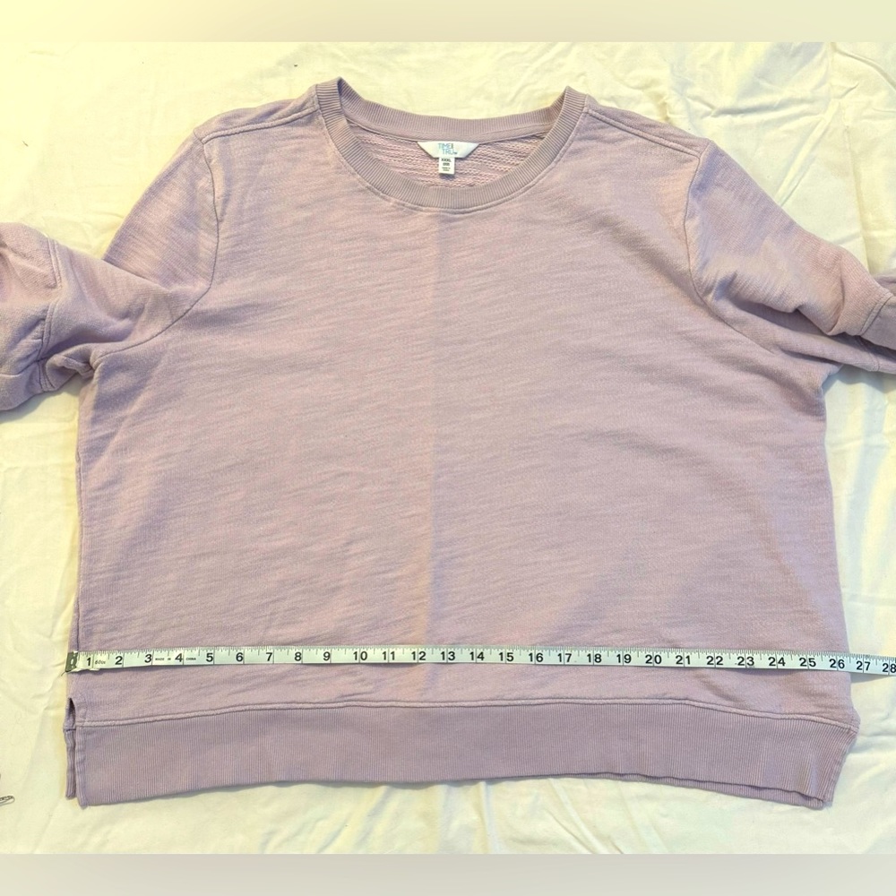 Light Purple Puff Sleeve Top XXXL(22) - Picture 7 of 8